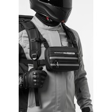 Aesco Reflektörlü Motosiklet Yeleği, Çanta ve Göğüs Çantası