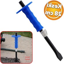 Aesco Düz Uç Kırıcı Keski - 28 Cm, Beton Kaya Taş Maden Delici