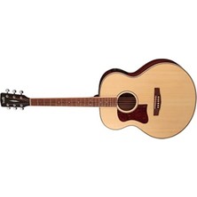 Aesco Cort Cj-Medx - Çantalı Natural Glossy Elektro Akustik Gitar