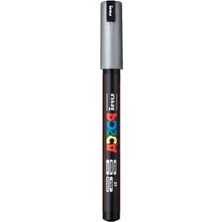 Aesco Gümüş Su Bazlı Poster Markörü, 0.7 mm Uç Kalınlığı