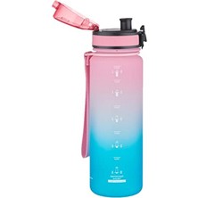 Aesco 500ML Çift Renk Su Matarası, Hafif ve Dayanıklı