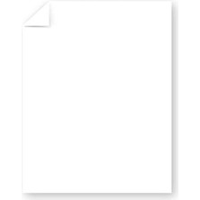 Aesco Hafif Vellum Bristol Kartvizit, 325 Yaprak, 70LB/147 Gsm, 8,5 x 11 Inç
