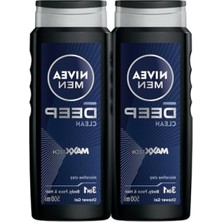 Aesco Erkekler Için Derin Temizlik Sağlayan 3'ü 1 Arada Duş Jeli, 500ML