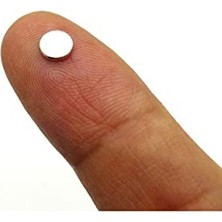 Aesco Mini Boy Neodyum Mıknatıs, 100 Adet 5x1 mm