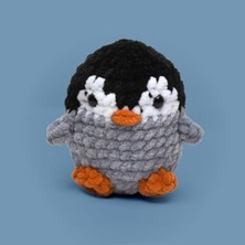 Aesco Penguen Amigurumi Seti, Tığ Kiti ile Yaratıcı Oyun
