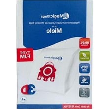 Aesco Toz Torbası, Miele Süpürge Serisi ile Uyumlu, Yüksek Performans