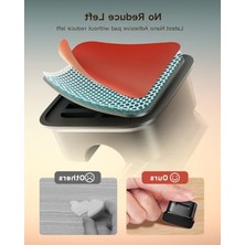 Aesco Manyetik Kablo Düzenleyici, 8'li Paket ile Güçlü Yapışkanlı