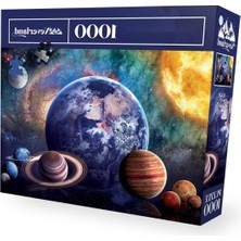 Aesco 1000 Parça Gezegensel Bulmaca Seti