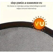 Aesco Araç Yan Camları Için Uv Korumalı 2 Adet Güneşlik, 65X38CM Boyutunda