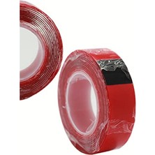 Aesco Çift Taraflı Yapıştırma Bantı, Güçlü Tutucu, 16 mm x 2 M