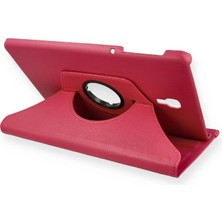 SBN - Store Samsung Galaxy T590 Tab A 10.5 Kılıf 360 Tablet Deri Kılıf - Pembe