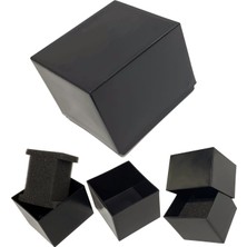Beycen Aksesuar Siyah Plastik Geçmeli Kutu (9,5mm x 8,5mm x 7,5mm) 390202216