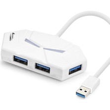 Skygo USB 3.0 Hub Rgb 4 Port 5 Gbps 1.2 M HDX7051