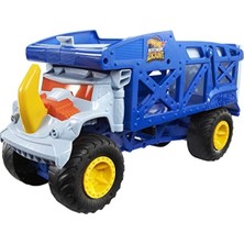 Aesco Iki Katlı Taşıyıcı Kamyon, 12 Adet Monster Trucks ve Rampası