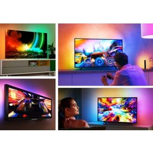 Seraç Tv ve Pc Arkası Rgb Şerit LED Işık Seti - 3 Metre, USB Girişli, Kumandalı, 352 Renk Seçeneği, IP20 Iç Mekan, 4W Düşük Enerji Tüketimi CT4566