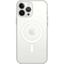 SBN - Store Apple Iphone 16 Pro Kılıf Pc Real Magsafe Kapak - Şeffaf