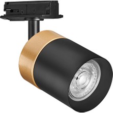 Osram Tracklight Spot Cylinder Gd Bk GU10