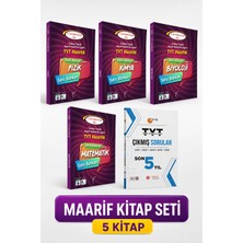 2028 Maarif Model,matematik,fizik,kimya,biyoloji (Tyt Son 5 Yıl Çıkmış Sorular Hediye)