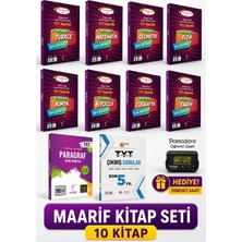 2028 Maarif Model 10KITAP Fullset+Paragraf Kronometre ve Tyt Son 5 Yıl Çıkmış Sorular Hediye