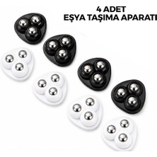Go İthalat 4pcs 3 Bilya Tekerlekli Poşetli Mobilya Eşya Taşıma Aparatı 360° (5468)