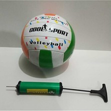 Empressco Yüksek Kaliteli Voleybol Topu ve Şişirme Pompası Seti