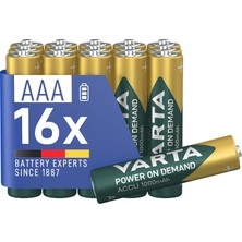 Varta Demand Rech.aaa 1000MAH 2x8 Foil