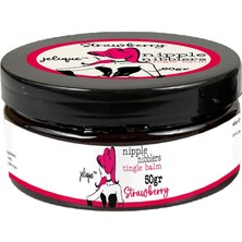 Karahanbey Nipple Nibblers Erotictingle Strawberry Memeucu Hareketlendirici Balsam Çilek Aromalı 50ML - Çilekl