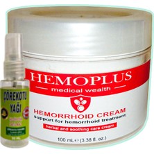 Karahanbey Hemoplus 100 ml Analbakım Kremi + Çörek Otu Yağı Yağı 30 ml