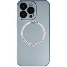 SBN - Store Apple Iphone 13 Pro Kılıf Jack Magneticsafe Lens Silikon - Sierra Blue