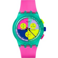 Swatch SUSG408 Swatch Neon Flash Arrow Unisex Kol Saati