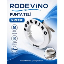 Rodevino Nikel Şerit Levha 5 mt Pil Punta Teli 0.1 mm Kalınlık 5 mm En Düşük Dirençli Bağlantı
