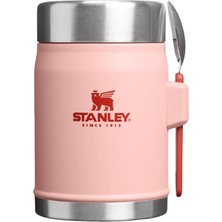 Stanley Classic Legendary Kaşıklı Yemek Termosu | 0.4l Peach Rose