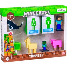 Minecraft 3D Toppeez 8'li Deluxe Figür Seti Seri 2 Model 4 PMI/MC2270