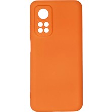 Aydogan's Ayd Xiaomi Mi 10T Kılıf Nano Içi Kadife Silikon - Turuncu