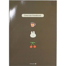 Morning Glory 2500 Çizgisiz Not Defteri 25,4X18,4 cm Kahverengi 14040-88976
