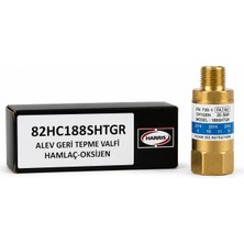 Harris 82HC188SRRGB Regülatör Tipi Oksijen Alev Geri Tepme Valfi