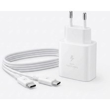 Tios Shop Krm 45W Süper Hızlı Şarj Adaptörü Usb-C Pd 3.0 Pps Fast Charger + 5A Type-C To Type-C Kablo (5