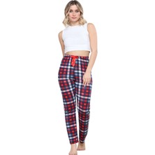 Lotus Store 1606 Pijama Altı Modal  Ring Viskon Kumaş-Pöti Kare Desenli