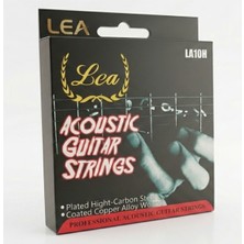 Lea LA10H Akustik Gitar Teli Takım Tel (6 Adet Tek Tel)