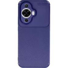 Aydogan's Ayd Huawei Nova 12S Kılıf Auto Focus Karbon Kapak - Lacivert