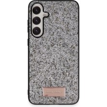 Aydogan's Ayd Onegif Samsung Galaxy A55 5g Bright Simli Kapak - Gümüş