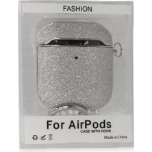 Aydogan's Ayd Airpods 2 (2.nesil) Spell Simli Kılıf - Gümüş
