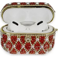 Aydogan's Ayd Airpods Pro 2 (2.nesil) Klor Taşlı Kılıf - Desen 1