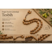Özcan Tasarım Zeytin Çekirdeği Tesbiği - Zeytin Çekirdeğinden Tesbih - El Yapımı Tesbih