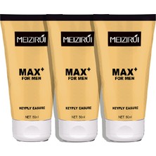 Medigeni Meizirui Max 3 Adet Erkekler Için Büyütücükalınlaştırıcı Xxxlfasteffect Ed Kremi - Doğal Yağlı (Max Plus) Penismasaj Kremi