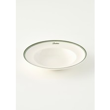 Bella Maison Bonheur Porselen Makarna Tabağı Yeşil (28 Cm)