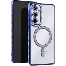 Aydogan's Ayd Samsung Galaxy S25 Edge Joke Simli Magneticsafe Kılıf - Mavi