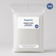 faserix Limon Tuzu Sitrik Asit MONOHIDRAT(E330)3 kg