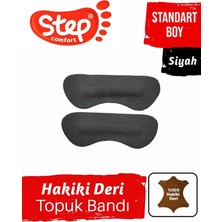 Step Hakiki Deri Topuk Bandı - Ayağınızın Yara Olmasını ve Ayağınızın Ayakkabıdan Çıkmasına Engel Olur