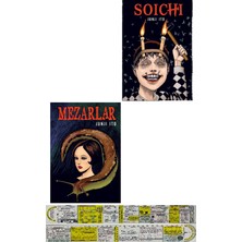 Kayıp Kıta Yayınları Mezarlar - Soichi Bez Ciltli Manga Seti Junji Ito (Manga Ayracı ve Özel Cetvel Hediyeli)